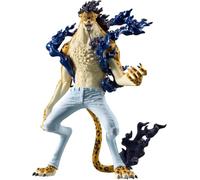 Banpresto One Piece, Figurine King of Artist Rob Lucci, version Awakening, multicolore, 20 cm, PVC, collection Anime