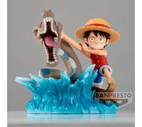 Banpresto One Piece WCF Log Stories Monkey D. Luffy Contre Monstre Marin Local