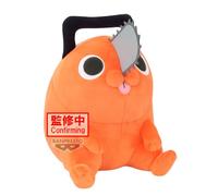 Banpresto Peluche Pochita Chainsaw Man, The Movie : Reze Arc, Super Big Plush 32 cm, BP29628P Multicolore, Peluche à Collectionner, idéale pour Les Fans d'Anime