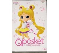 Banpresto - Pretty Guardian Sailor Moon Cosmos The Movie - Eternal Sailor Moon (Ver. B), Figurine Bandai Spirits Q Poket