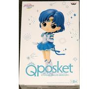 Banpresto Pretty Guardian Sailor Moon Cosmos The Movie Q Posket - Eternal Sailor Mercury Ver.B