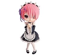 Banpresto-Q Posket Re:Zero, Starting Life in Another World Ram Version A, Multicolore (Bandai 19852)