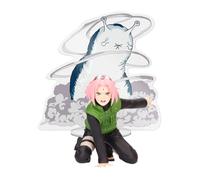 BANPRESTO Sakura Haruno Figurine d'action Naruto Shippuden - Panneau Spectacle Special 9 cm, Multicolore, BP89268P