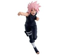Banpresto Vibration Stars Sakura Haruno | Figurine Naruto Shippuden | Statue en PVC de 14 cm | Collection Officielle Banpresto | Pose d'action Dynamique | Modèle d'affichage Non articulé