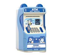 Banque ATM électronique, Musicale avec Fonction de roulement Automatique, Banque de pièces Intelligente avec Technologie de Reconnaissance faciale, Outil d'apprentissage Amusant pour Les