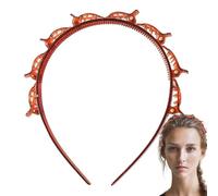 Banque avec clip, bandeau pour femmes - Coiffure pour les femmes,Encension de tresse crantée pour les coups de culture en couches de voyage à la maison