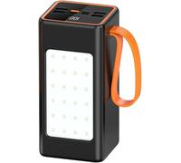 Banque D’Alimentation 50000 Mah Grande Capacité 66w Charge Super Rapide Portable Téléphone Portable Extérieur Banque D’Alimentation, Black, 30000mAh