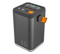 Banque d’Alimentation Chargeur Portable Charge Rapide Batterie Externe 60000Mah Charge Rapide Quatre Ports USB Grande capacité Extérieur Mobile, Portable 37W Stockage d’énergie Powerban