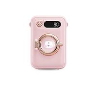 Banque d’Alimentation, Support de Charge PowerBank Charging Treasure en Gros 10000 MAh Alimentation Mobile Petit Portable Grande capacité Sac de Charge Autonome Trésor (Couleur : Rose)