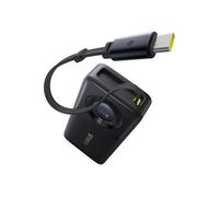 Banque d'alimentation 10 000 mAh, 30 W, câble de type C intégré - Baseus Free2Pull (P100737701123-00) - Noir