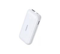 - Banque d'alimentation - 10000 mAh - 30 Watt - PD, QC, Apple Fast Charge - 2 connecteurs de sortie (USB, 24 pin USB-C) - blanc