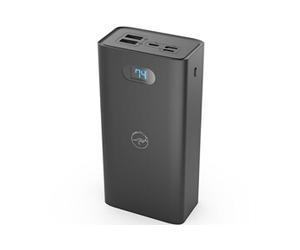 - Banque d'alimentation - 30000 mAh - 2 A - Fast Charge - 2 connecteurs de sortie (2 x USB) - noir