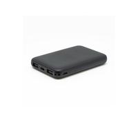 Akashi Chargeur externe 5000 mAh 2 ports USB et USB-C Charge rapide Noir