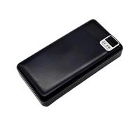 Banque D'alimentation - Charbon De Bois En Fibre Synthétique Renforcée De Carbone 16 X 8 Cm, Structure De Rangement À Compartiment Secret, Dispositif Décoratif Non Fonctionnel, Mécanisme De