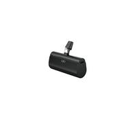 - Banque d'alimentation - connecteur USB-C intégré - 5000 mAh - 20 watt - PD, QC (USB-C) - noir