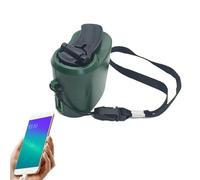 Banque d'alimentation de poignet, Banque d'alimentation portative à main | Chargeur extérieur de manivelle avec banque de luminosité LED avec tension de sortie 5V, banque d'alimentation portable