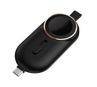 Banque d'alimentation porte-clés - Chargeur portable 2000 mAh, charge rapide 2 en 1 | Chargeur porte-clés magnétique sans fil, batterie externe Ultra-mince pour téléphone et montre intelligente, Sourc