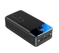 Banque d'alimentation pour Ordinateur Portable/Banque d'alimentation extérieure 100 000 Mah Affichage numérique Alimentation Mobile de très Grande capacité (100 000 Mah/Noir)