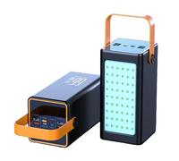 Banque d'alimentation pour Ordinateur Portable/Lampe de Camping Banque d'alimentation 66 W Charge Rapide 120 000 mAh Alimentation Mobile de Grande capacité (120000 mA/Noir [Quick Charge])