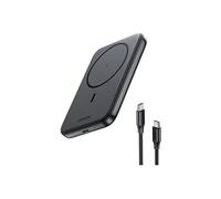 - Banque d'alimentation sans fil - magnétique - Li-Ion - 10000 mAh - 37 Wh - 20 Watt - 3 A - PD 3.0 (USB-C) - noir