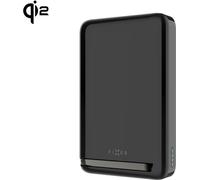Banque d'alimentation sans fil pour MagSafe, Qi2, USB-C 30W avec câble et fonction de support, Fixed MagZen 10 Pro, noir