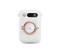 Banque d'alimentation, support de chargement trésor en gros 10 000 mAh alimentation mobile petit portable grande capacité sac de chargement autonome trésor (couleur : blanc)