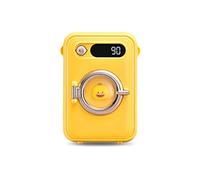 Banque d'alimentation, support de chargement trésor en gros 10 000 mAh alimentation mobile petit portable grande capacité sac de charge autonome trésor (couleur : jaune)