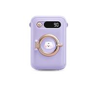 Banque d'alimentation, support de chargement trésor en gros 10 000 mAh alimentation mobile petit portable grande capacité sac de charge autonome trésor (couleur : violet)