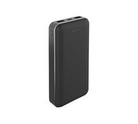 - Banque d'alimentation - ultra-rapide - 20000 mAh - 20 Wh - 2.4 A - PD, QC - 3 connecteurs de sortie (USB, 24 pin USB-C) - noir