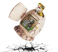 Banque d'argent Dinosaure | ATM Cash Coin Box Dinosaure Oeuf Tirelire - Tirelire électronique 3 en 1, Banque de pièces avec Mot de Passe, boîte d'économie d'argent pour Les âgés de 6 Ans et Plus