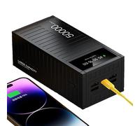 Banque de Charge Super Rapide 66 W, 50000 mAh Ultra Haute Capacité Batterie Externe Portable, Batterie Multifonction avec Écran LED, Conteneur Créatif à Chargement Rapide pour Randonnée et Camping