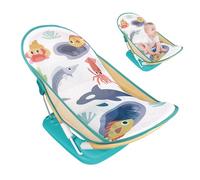 Banque de douche pliant en tout-petit - siège de bain portable, baby-baby pliable | Support de lavage pour nourrissons réglable, station de baignoire à économie d'espace pour le comptoir de salle de b