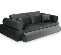 Banque de jeu Montessori de luxe - velours graphite