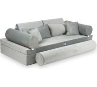 Banque de jeux Montessori de luxe - gris velours