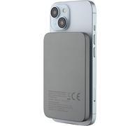 Banque De Puissance 5000 Mah,20w,Sans Fil,Mini,Induction,Charge Rapide,Compatible Avec Iphone Et Samsung,Gris,Compact