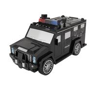 Banque de Voitures Blindées, éducation Musique Légère Banque de Porcs de Voiture Blindée pour l'anniversaire (Black)