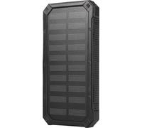 Banque d'énergie solaire, banque d'énergie portable, banque d'énergie de charge, banque d'énergie double USB, banque d'énergie mobile, étui de banque d'énergie