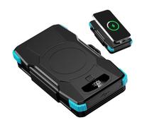 Banque d'énergie Solaire - Batterie 20 000 mAh, Lampe de Poche LED pour cam