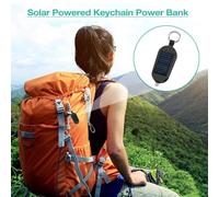 Banque d'énergie Solaire - Charger Solaire | Banque d'alimentation clé de remorque | Type de powrbank de clés à Puissance solaie | Chargeur Portable de 3000 mAh avec Une Charge sans Fil Charge pour d
