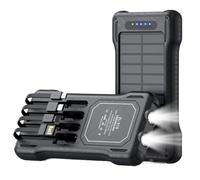 Banque d'énergie Solaire - Chargeur de téléphone Solaire, Batterie Portable