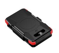 Banque d'énergie solaire - Chargeur portable sans fil 20 000 mAh avec lampe