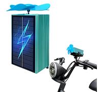 Banque D'éNergie Solaire, éOlienne Chargeur De TéLéPhone Portable Portable, RéSistance à l'eau éNergie éOlienne Convient pour La Recharge Automatique des Motos éLectriques