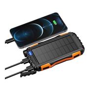 Banque d'énergie solaire portable : banque d'énergie compacte avec charge solaire | Banque d'énergie solaire sans fil | Accessoires de camping de lumière à charge rapide de 158 W pour caméras de