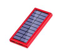 Banque D'énergie Solaire Portable - Unité D'énergie Compacte 10000mAh, 225g Panneau De Charge Rapide | Batterie De Survie De Randonnée De Voyage En Plein Air Pour Le Camping Home Backup, Gadget Léger,
