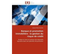 Banque Et Promotion Immobilière: La Gestion Du Risque De Crédit