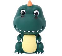 Banque monétaire pour les enfants, tirelire pour garçons, mignon dinosaur piggy, banc de pièces en plastique pour enfants, mes premiers cadeaux de tirelire pour les enfants sur Birthday, Green