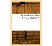 Banque nationale de Belgique - Collectif - Hachette Bnf - broché - Livre