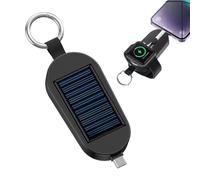 Banque solaire - Batterie de camping 26800 mAh, chargeur portable USB C, charge rapide en plein air avec lampe de poche, 4 ports de sortie pour smartphones, téléphone, tablettes, affichage et lampe de
