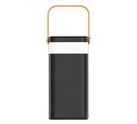 Banque solaire, batterie externe 120 W, équipement de survie 50 000 mAh, câbles intégrés, les appareils mobiles, banques solaires pour camping, voyages, randonnée et aventures de pêche