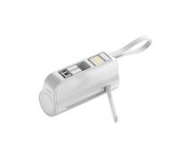 Banques de charge 5000 mAh 10 W avec support caché et câble de fixation pour la mobilité